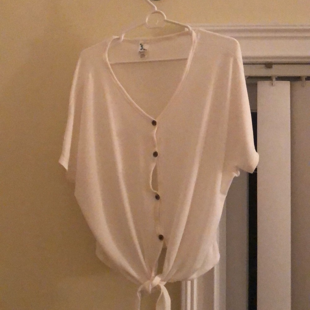White Tie Shirt